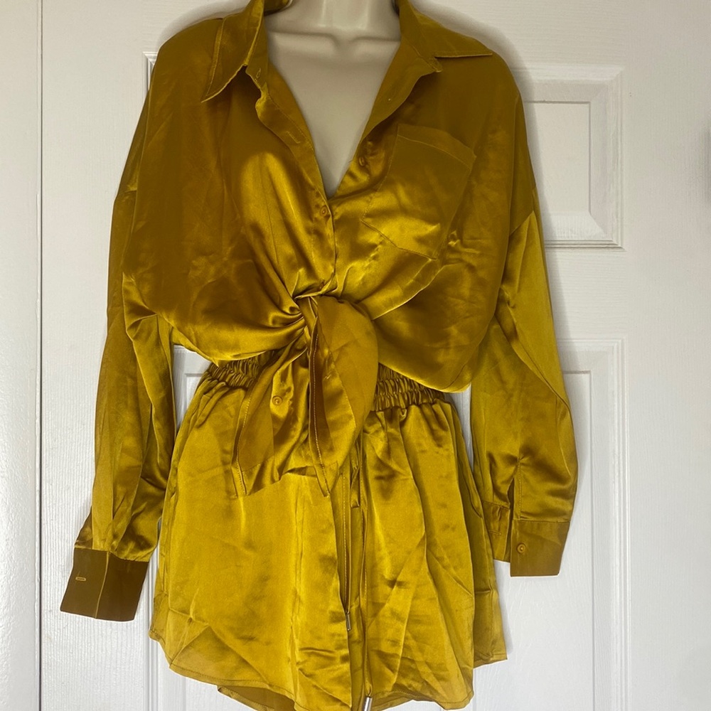 Satin Stretch Short Set all sizes